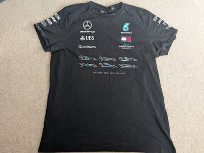 Mercedes F1 - 6 Times World Champion - Large - Hamilton