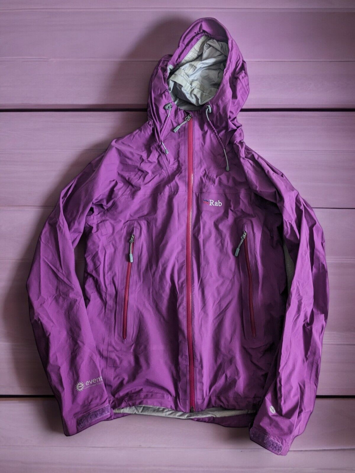 Rab Womens Newton Rain Jacket – Size UK 12