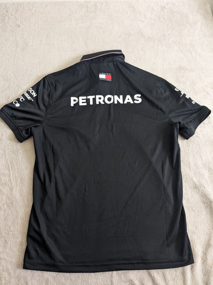 Mercedes F1 - Team Issue Tommy Hilfiger Polo Shirt - Large