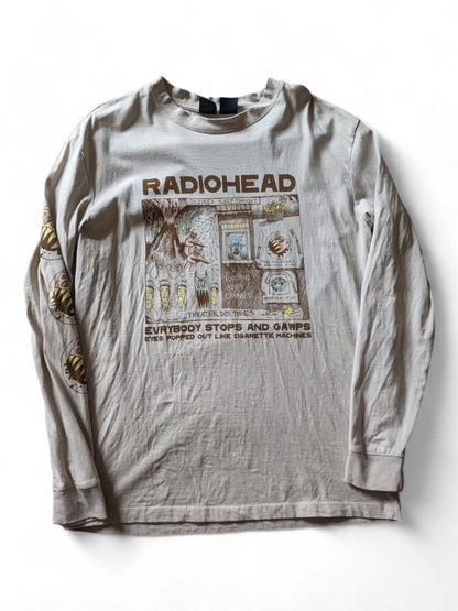 Radiohead - WASTE x Bershka - Long Sleeve T-Shirt - Small