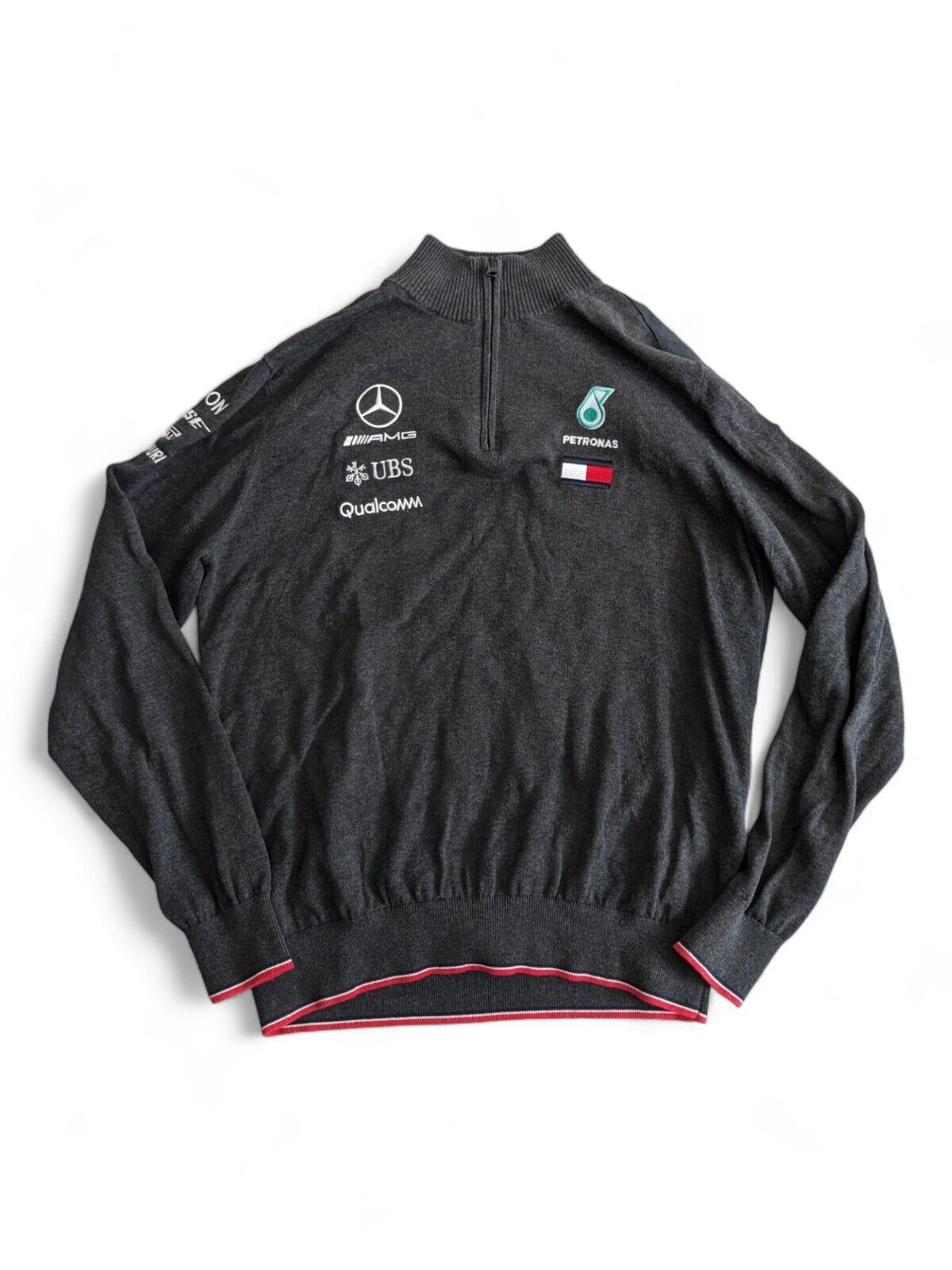 Mercedes F1 - 1/4 Zip Fleece Jumper - Large