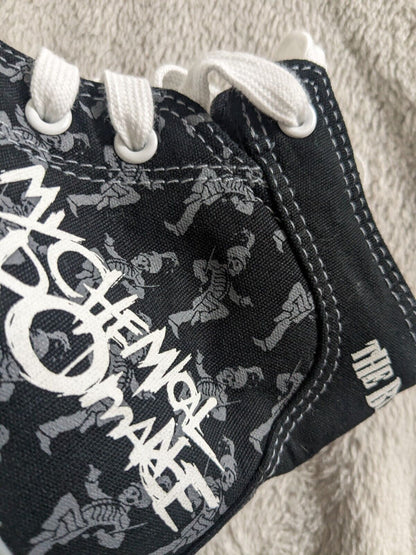 My Chemical Romance - Official Black Parade High-Top Trainers Sneakers - UK 4.5