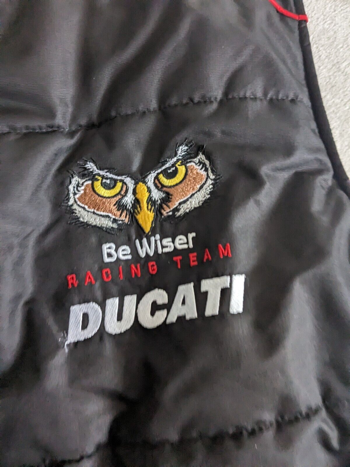 Ducati PBM Be Wiser Racing - Gilet Bodywarmer Jacket - Large