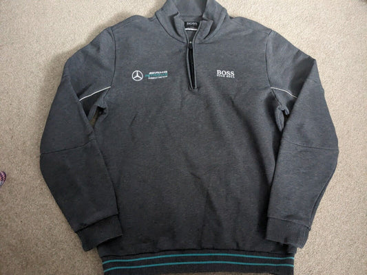 Mercedes  F1 1/4 Zip Fleece - Team Issue - Medium