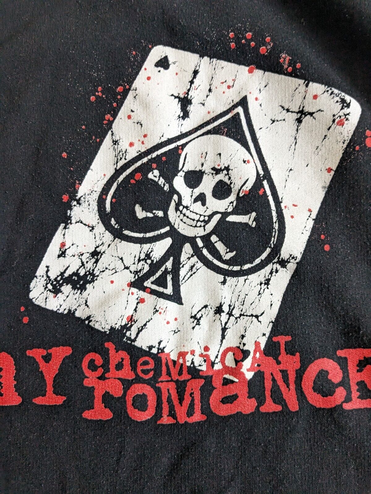 My Chemical Romance - Aces Coffin Hoodie Jacket - Small