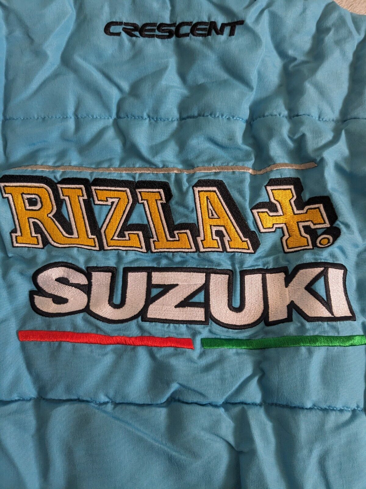 Vintage Suzuki Rizla - Gilet Jacket - Medium