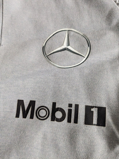 Vintage Mclaren Mercedes F1 - Team Issue 1/4 Zip Fleece Jumper - Medium