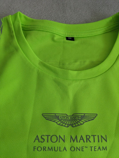 Aston Martin F1 – Team Issue Hi-Viz Set-Up T-Shirt – XS – Alonso