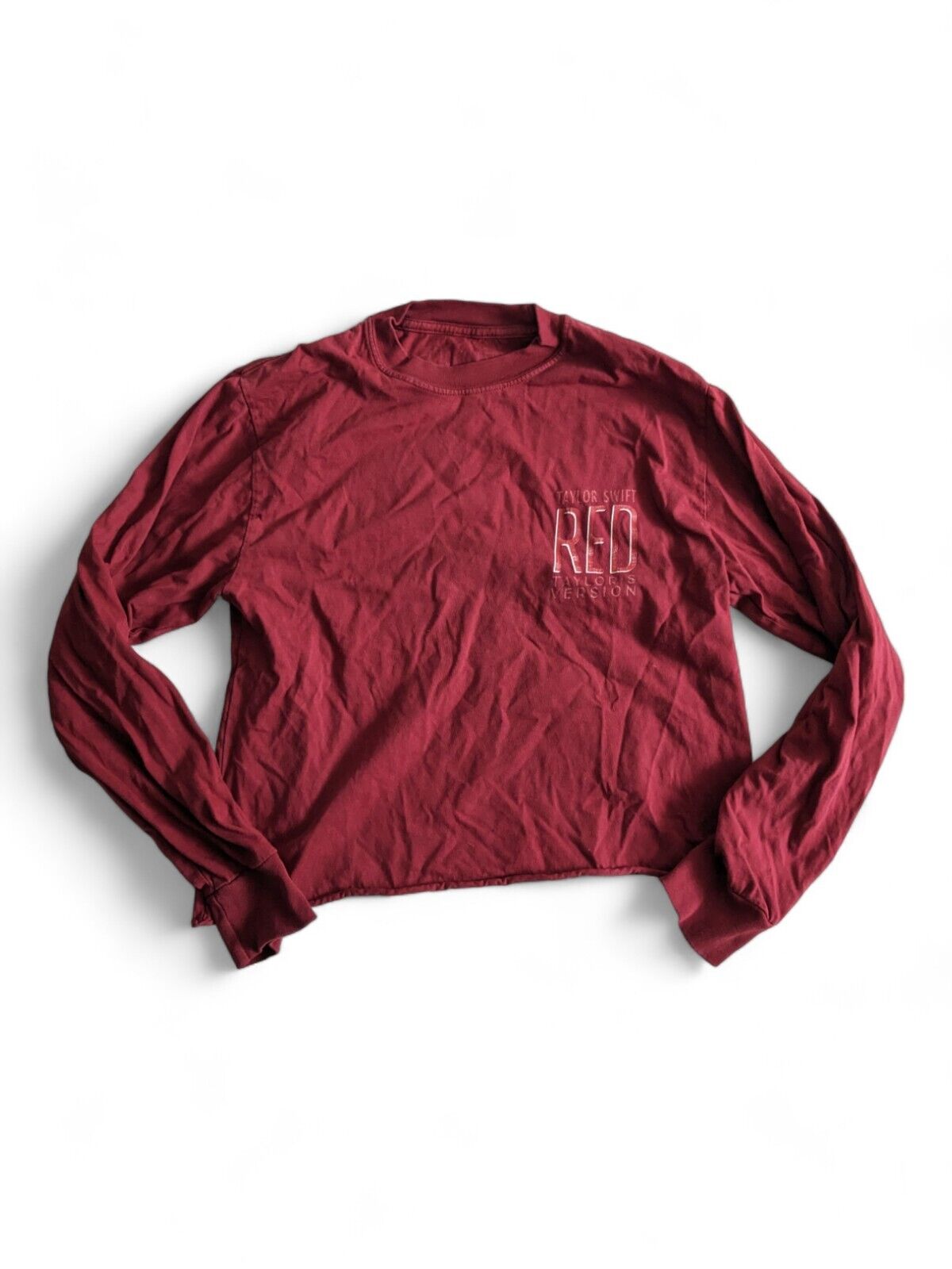 Taylor Swift - Red Long Sleeve T-Shirt - Medium