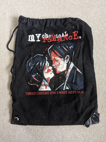 My Chemical Romance Three Cheers for Sweet Revenge  Drawstring Bag