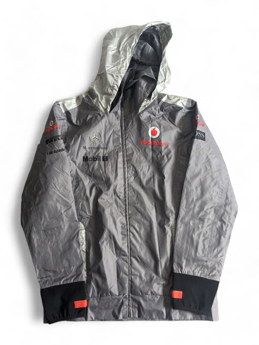 Vintage Mclaren Mercedes F1 - Rain Jacket - Medium