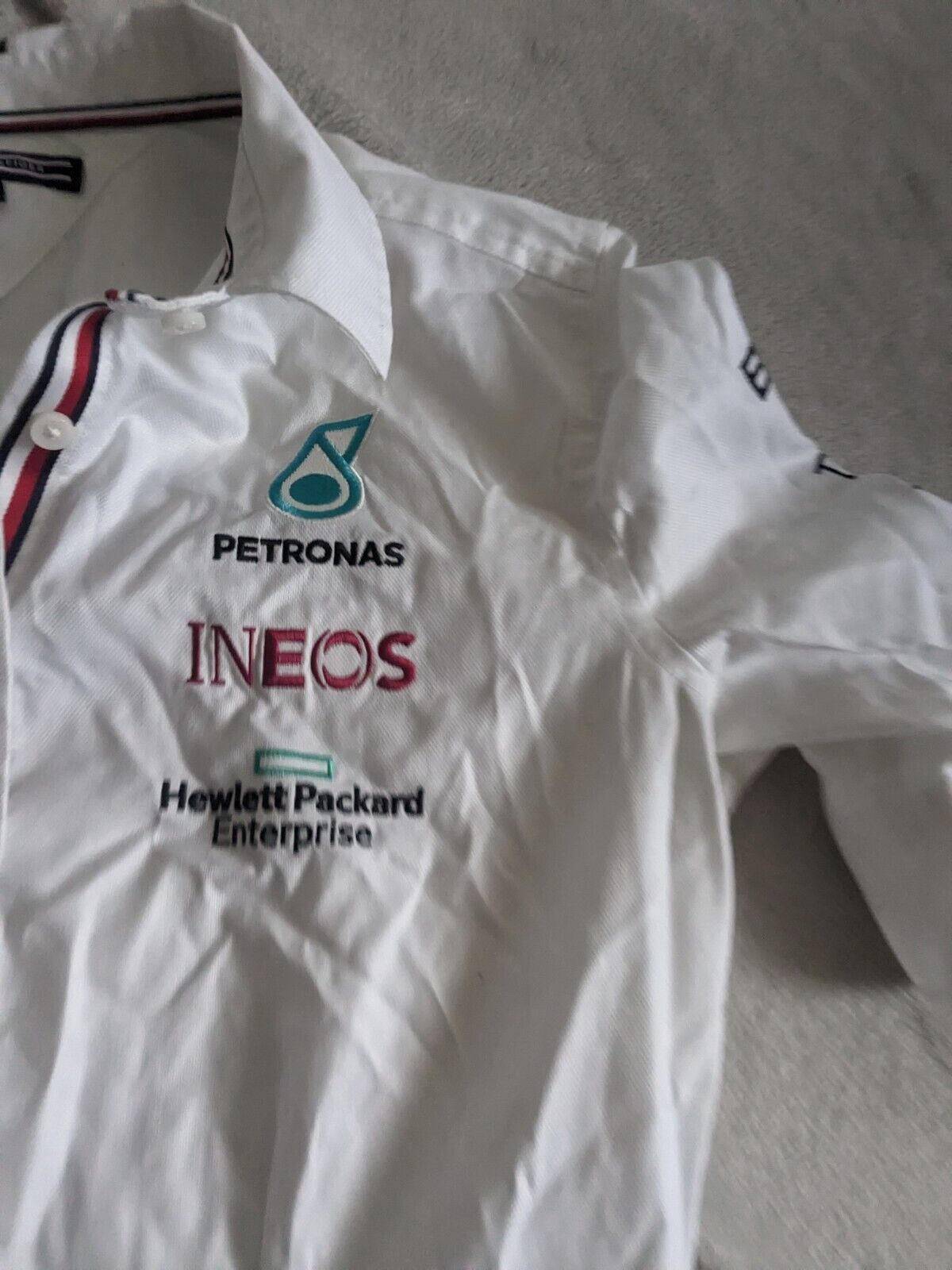 Mercedes F1 - Womens Team Issue Engineer Shirt - Medium